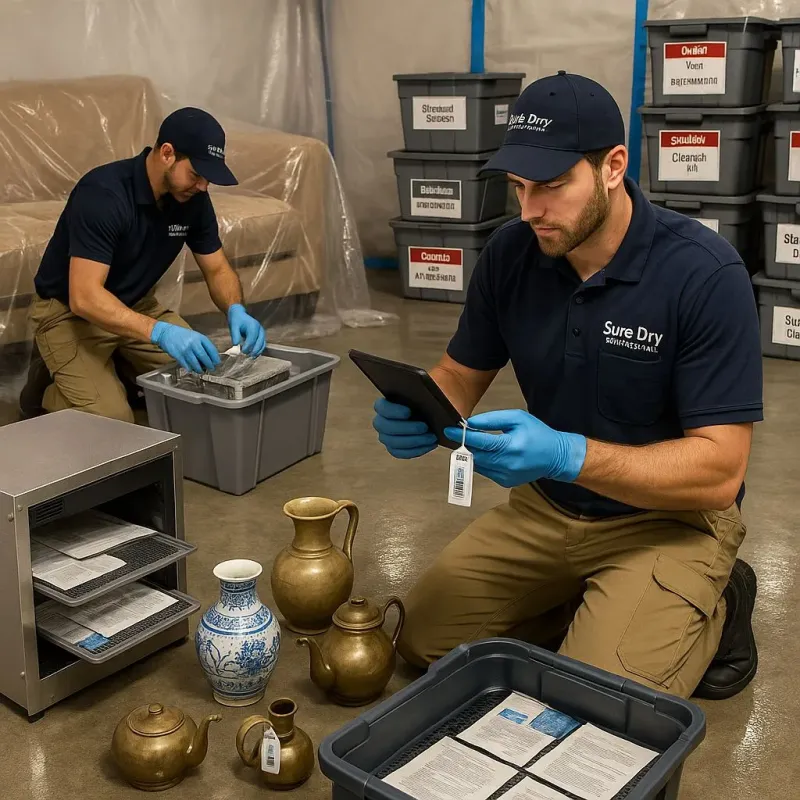 Content Protection and Restoration process in Denham Springs, LA